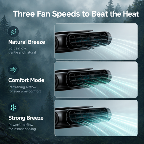 TurboBreeze Seat Fan